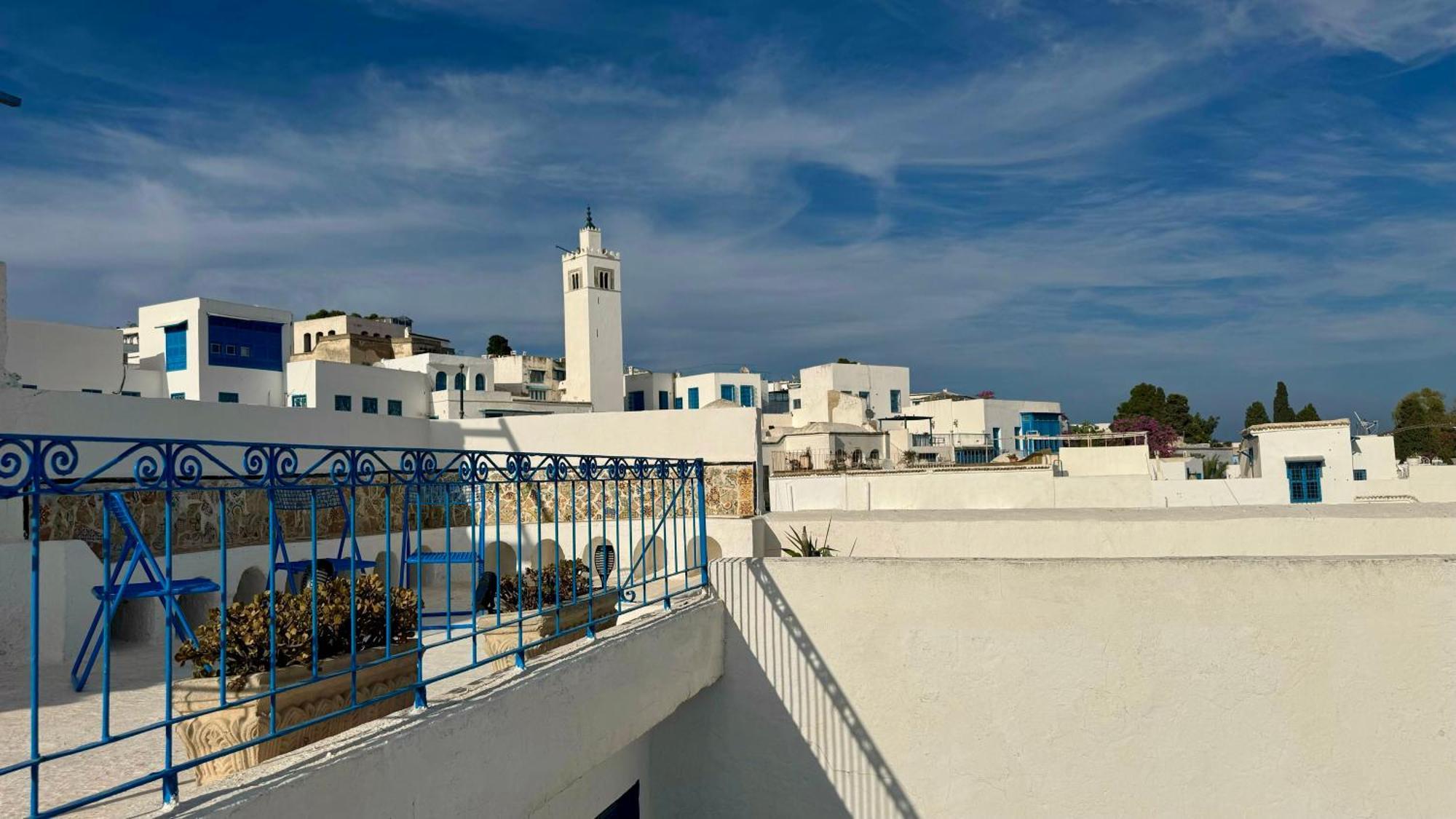 סידי בו סעיד Panoramic 360 Degrees View Sidi Bousaid מראה חיצוני תמונה