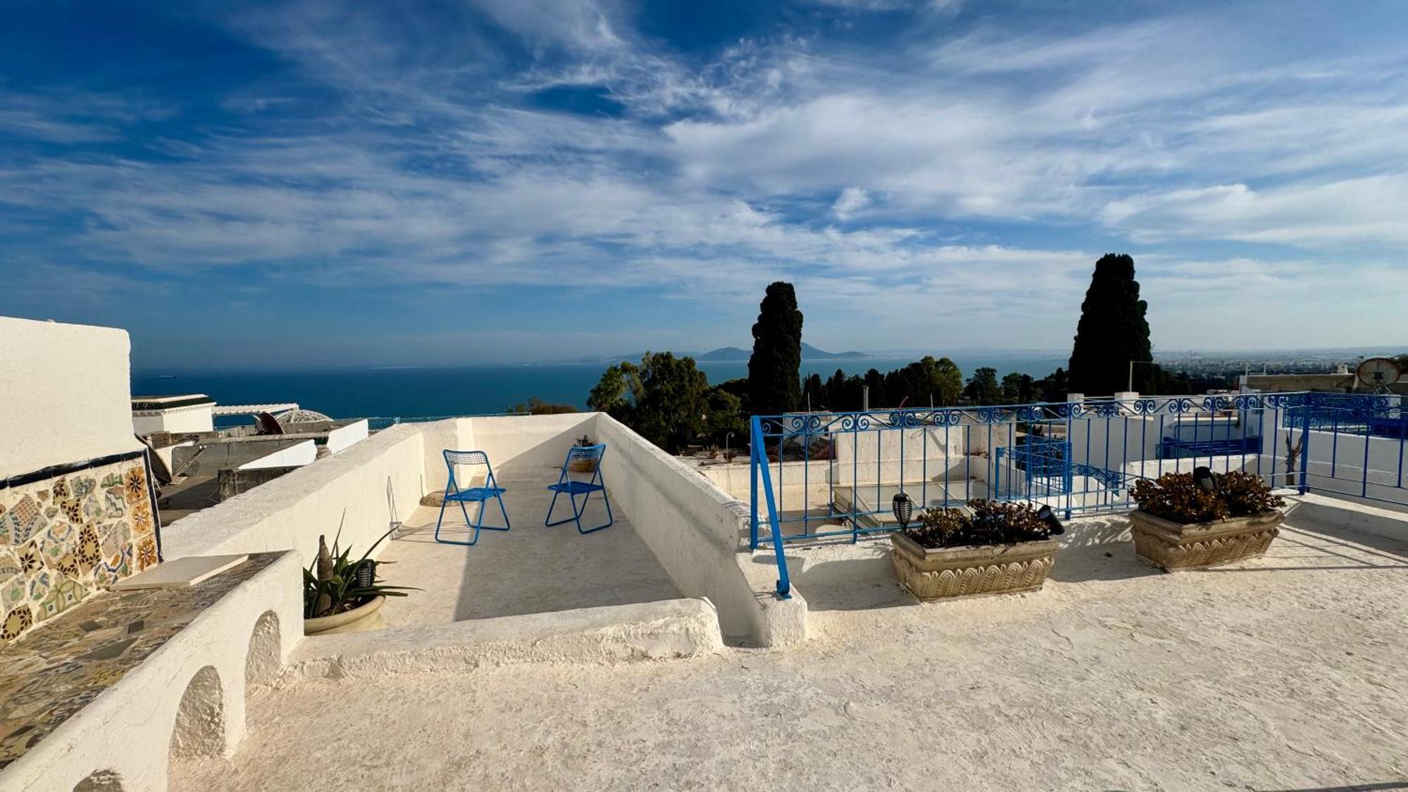 סידי בו סעיד Panoramic 360 Degrees View Sidi Bousaid מראה חיצוני תמונה